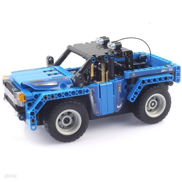 27Mhz 블록테크닉 자동차 2in1 블록RC 353pcs 블루 (CBT291199)