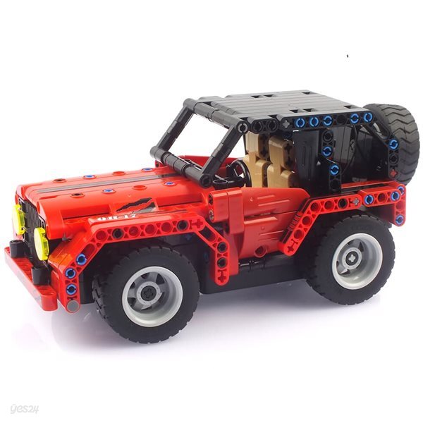 27Mhz 블록테크닉 자동차 2in1 블록RC 333pcs 레드 (CBT291182)