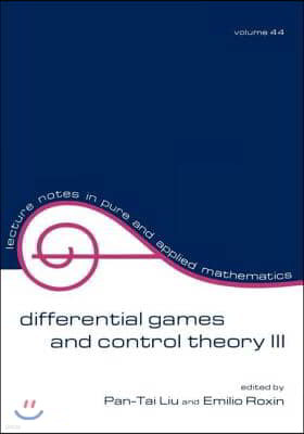 Differential Games and Control Theory Iii