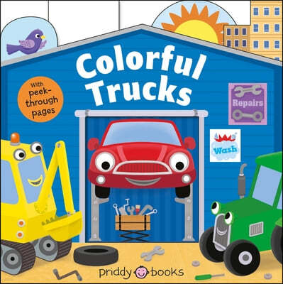 Tiny Tots Peep-Through: Colorful Trucks