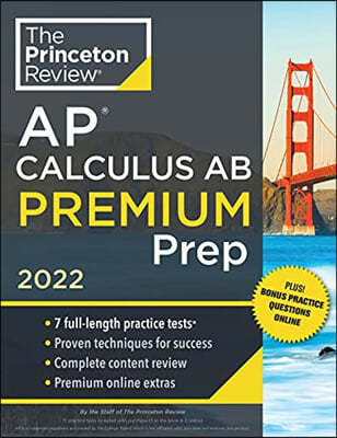 Princeton Review AP Calculus AB Premium Prep, 2022