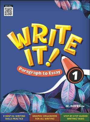 Write It! Paragraph to Essay 1