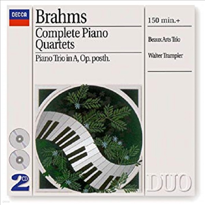  : ǾƳ  (Brahms : Complete Piano Quartets) (2CD) - Beaux Arts Trio