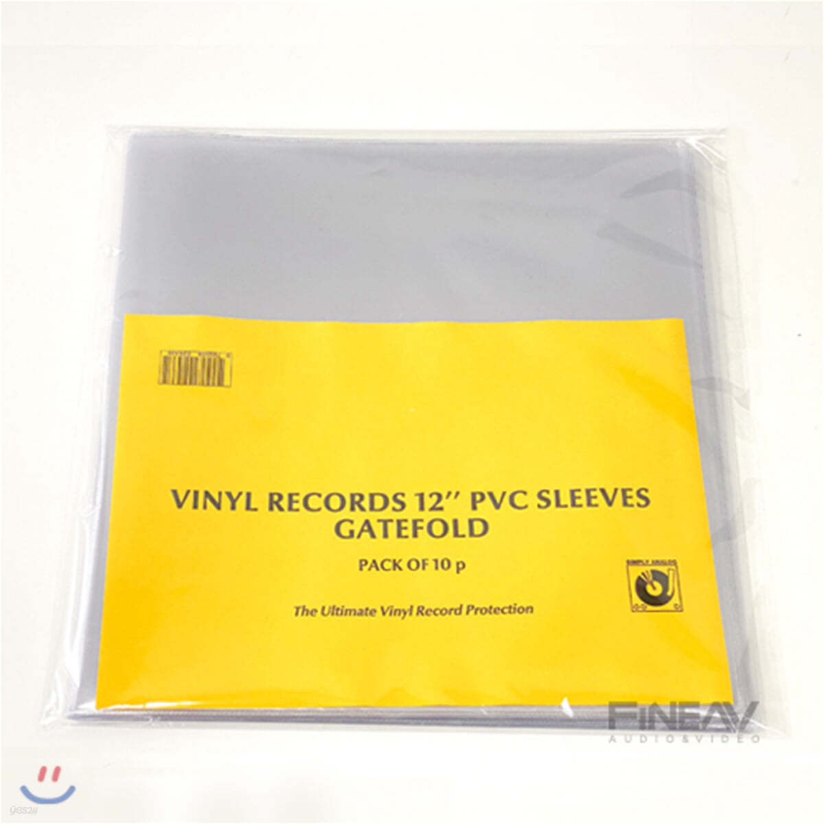심플리 아날로그 레코드 외부 슬리브 2LP용 12인치 PVC 커버 (Simply Analog Vinyl Record Gatefold 2LP PVC Sleeves)