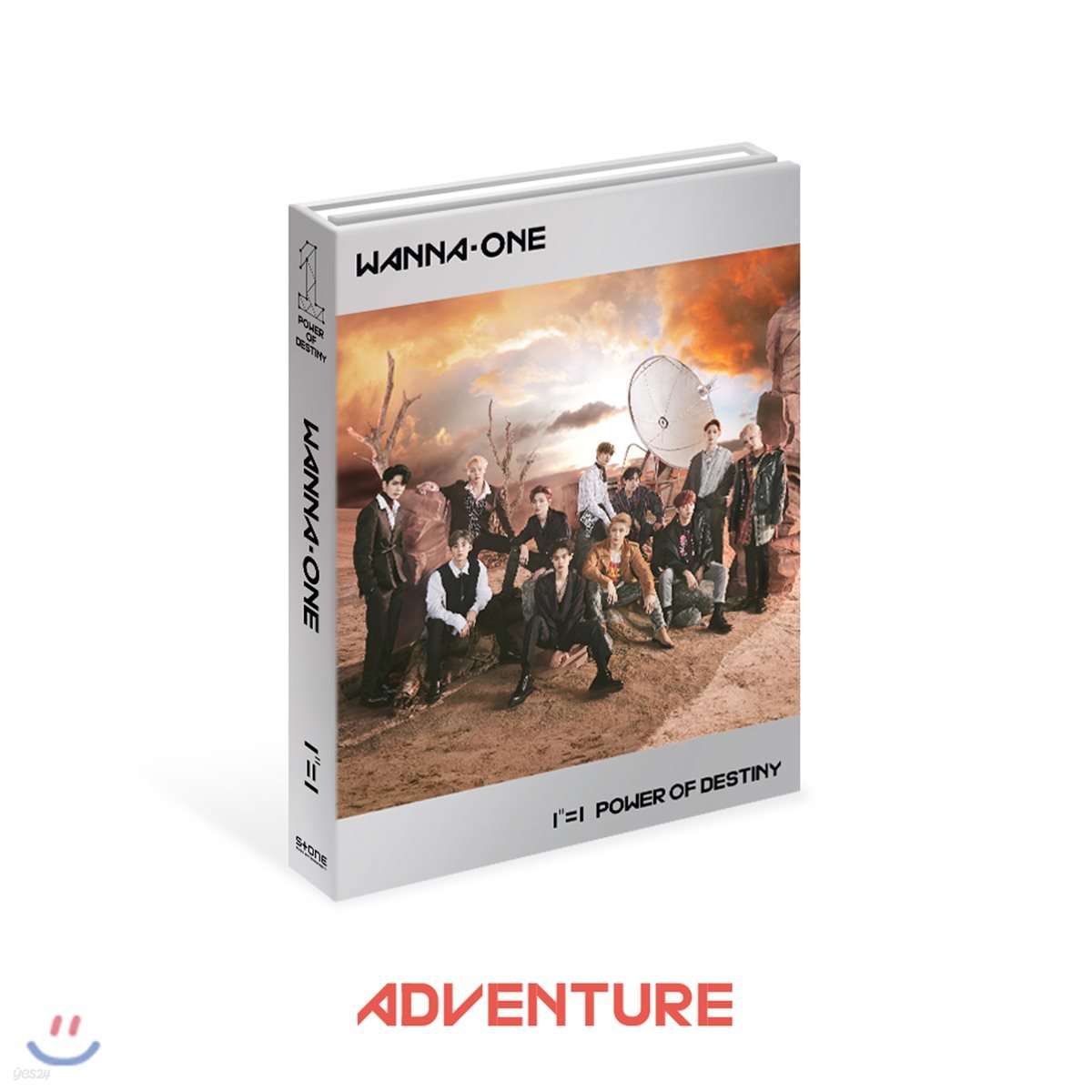 워너원(Wanna One) 1집 : 1&#185;&#185;=1 (POWER OF DESTINY)[Adventure ver.]