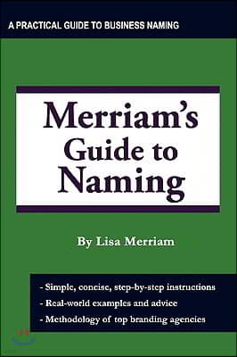 Merriam's Guide to Naming