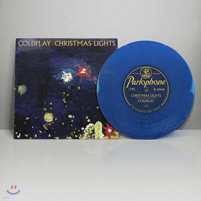 Coldplay (콜드플레이) - Christmas Lights [7인치 블루 컬러 Vinyl] 