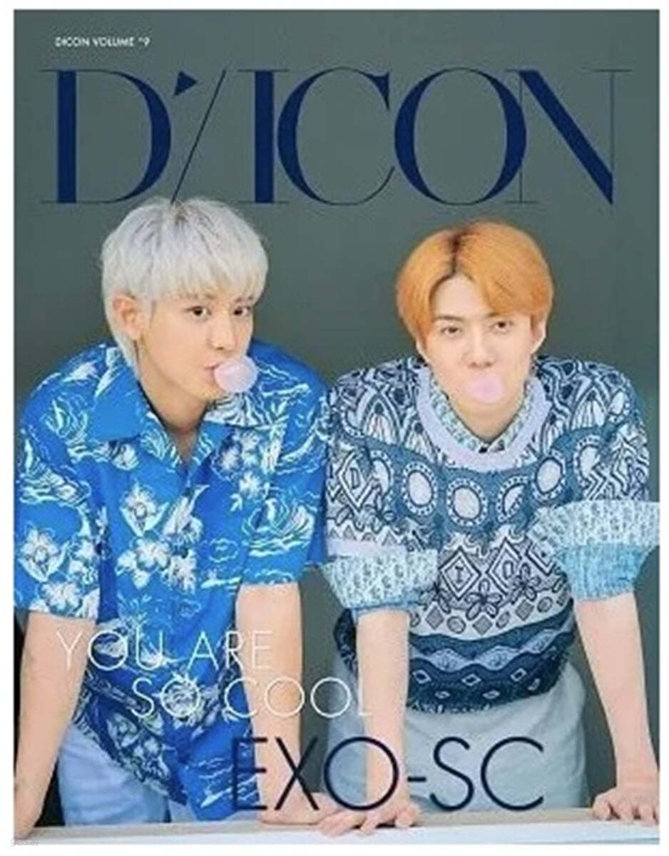 Dicon vol.9 EXO-SC寫眞集 『YOU ARE  SO COOL』JAPAN EDITOIN