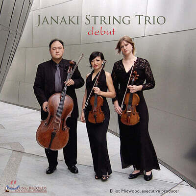 Janaki String Trio — Janaki String Trio 펜데레츠키 / 바라바: 현악 삼중주 (Debut) 앨범 커버