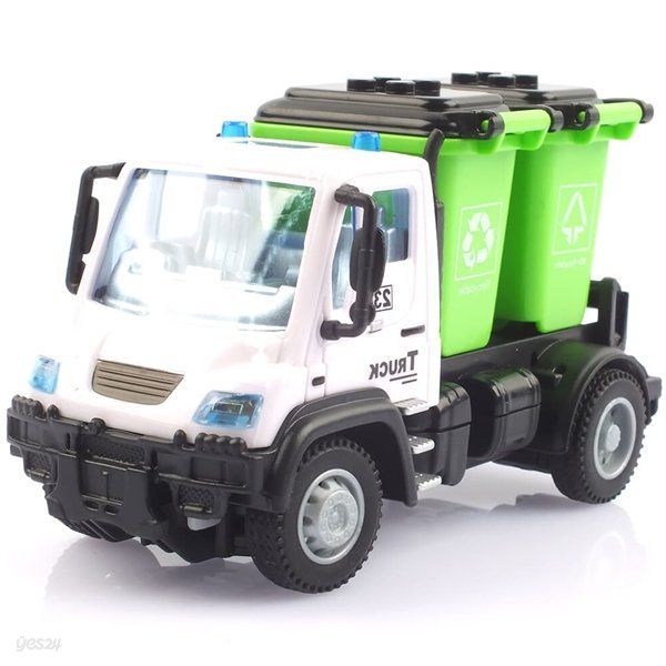 2.4Ghz 1/64 미니트럭 청소차 환경미화차 무선조종RC (TGF650162)