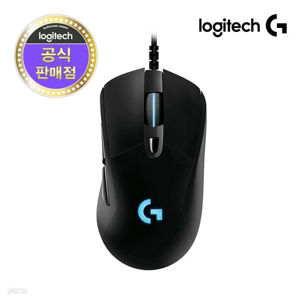 [로지텍코리아] 정품 유선 게이밍 마우스(G403)HERO