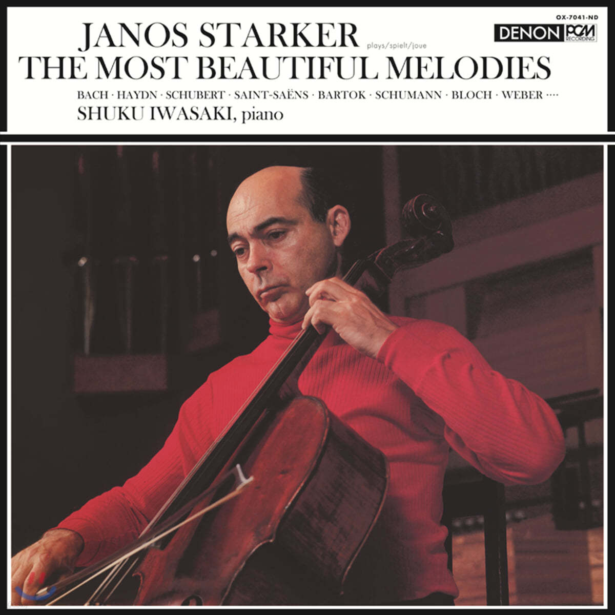 야노스 슈타커 - 앙코르 앨범 [첼로 소품집] (Janos Starker - The Most Beautiful Melodies) [LP] 