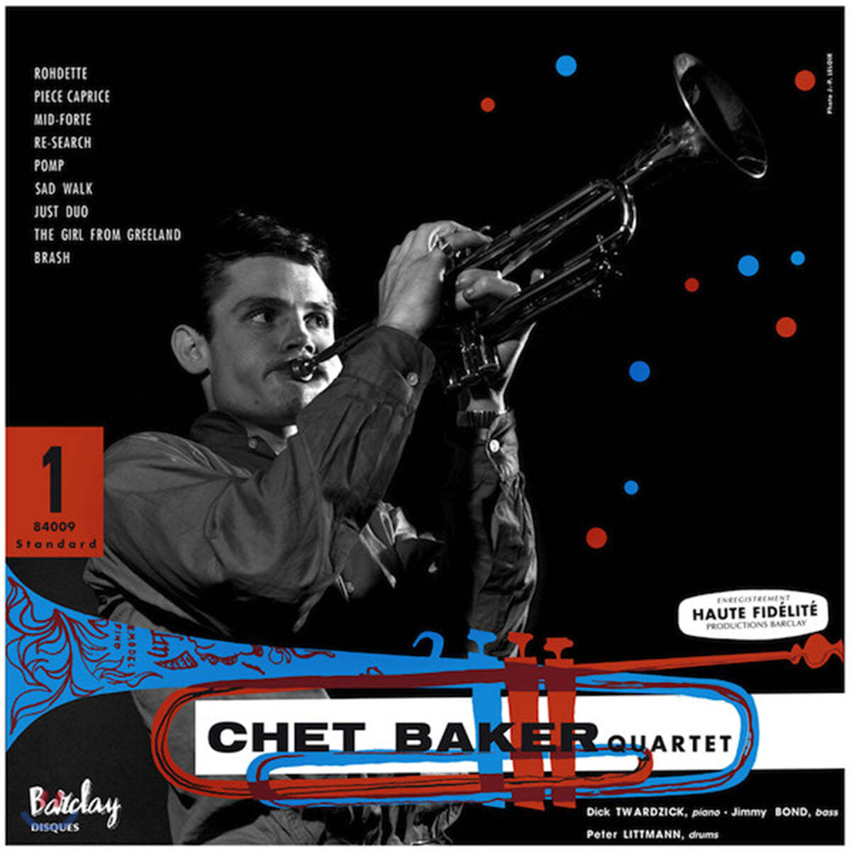 Chet Baker (쳇 베이커) - Chet Baker in Paris, Vol 1 Barclay 1955 [LP]