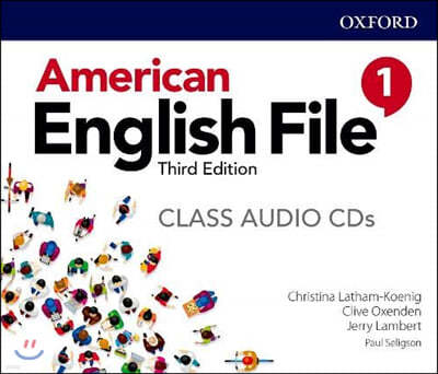 American English File 3e 1 Class Audio CD X5