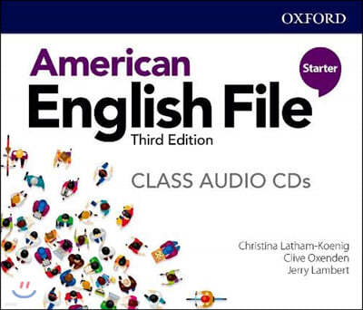 American English File 3e Starter Class Audio CD X5