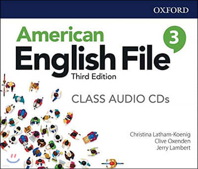 American English File 3/E: Level 3: Class Audio CDs