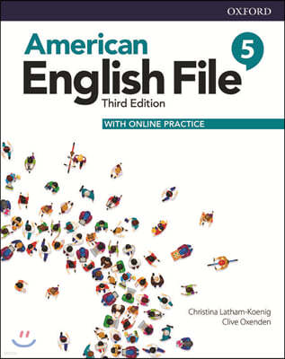 American English File Level 5 Student Book with Online Practice