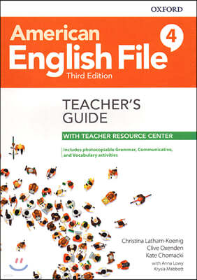 American English File 3e Teachers Book 4 Pack