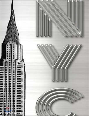 Iconic Chrysler Building New York City Sir Michael Huhn Artist Drawing Writing journal