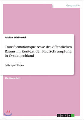 Transformationsprozesse des offentlichen Raums im Kontext der Stadtschrumpfung in Ostdeutschland: Fallbeispiel Wolfen