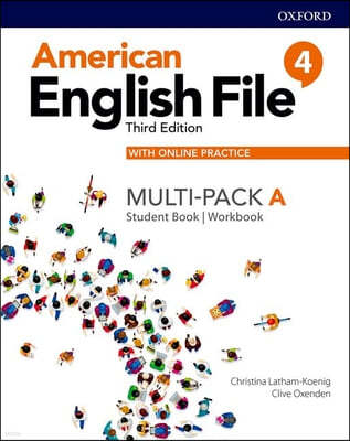 American English File Level 4 Student Book/Workbook Multi-Pack a with Online Practice