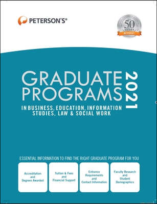 Graduate Programs in Business, Education, Information Studies, Law & Social Work 2021