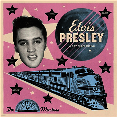 Elvis Presley — A Boy From Tupelo : The Sun Masters 앨범 커버