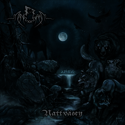 Manegarm — Nattvasen (Gatefold) 앨범 커버