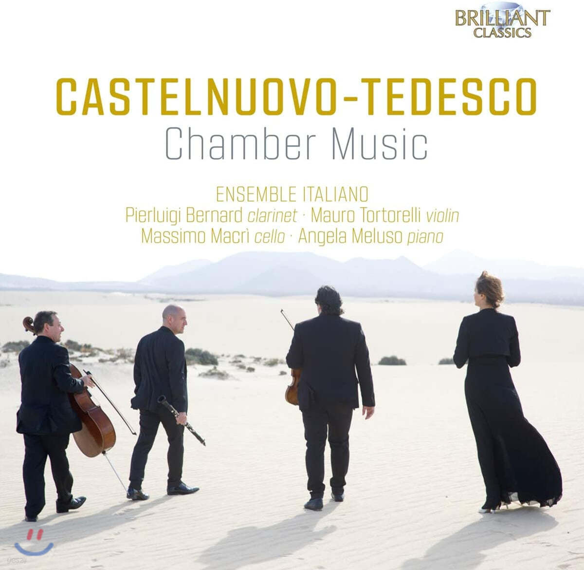 Ensemble Italiano 카스텔누보-테데스코: 피아노 삼중주, 첼로 소나타, 클라리넷 소나타 등 (Castelnuovo-Tedesco: Chamber Music) 