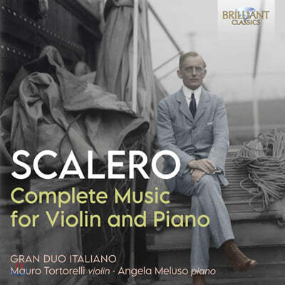 Gran Duo Italiano Į: ̿ø ǾƳ븦    (Rosario Scalero: Complete Music for Violin and Piano)