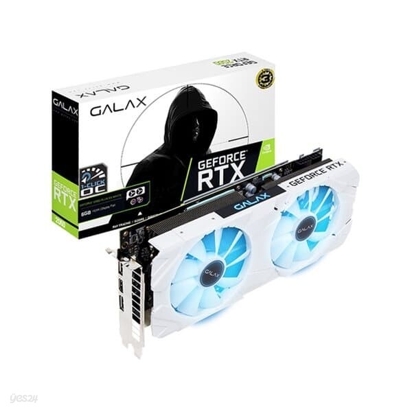 갤럭시 지포스 RTX 2060 PLUS EX WHITE D6 6GB