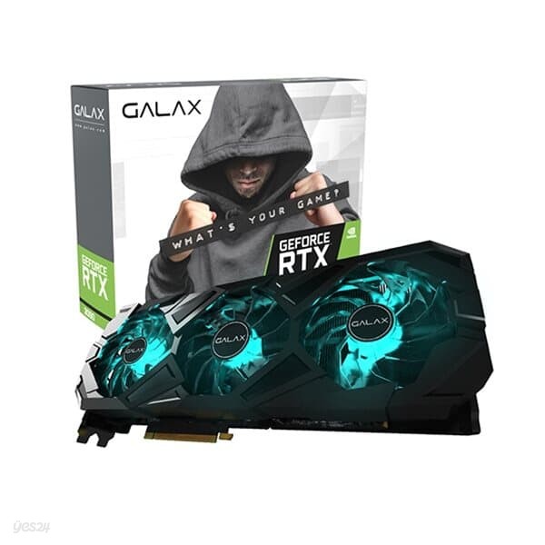 GALAX 지포스 RTX 3090 EX Gamer BLACK OC D6X 24GB