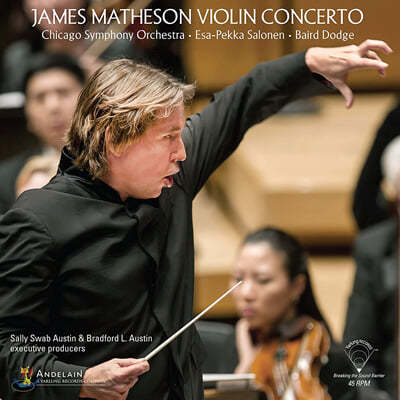 Esa-Pekka Salonen 제임스 매디슨: 바이올린 협주곡 (James Matheson: Violin Concerto) [LP] 