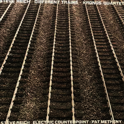 스티브 라이히: 서로 다른 기차들 & 일렉트릭 카운터포인트 (Steve Reich: Different Trains & Electric Counterpoint) (140g)(LP) - Kronos Quartet