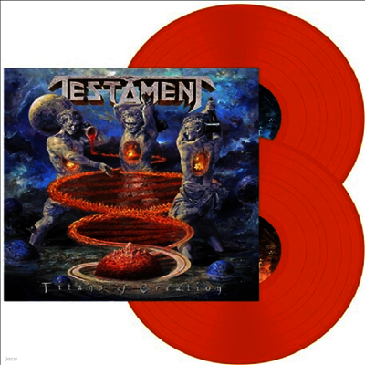 Testament — Titans Of Creation 앨범 커버