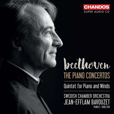 亥: ǾƳ ְ 1-5, ǾƳ  (Beethoven: 5 Piano Concertos, Grand Quintet Op.16) (3SACD Hybrid) - Jean-Efflam Bavouzet