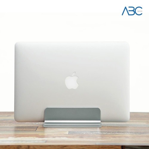ABC 알루미늄 맥북 노트북 거치대 실버/티타늄