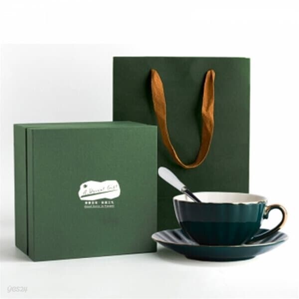 로열트리 물결 커피잔세트 / 홈카페 1인 찻잔세트