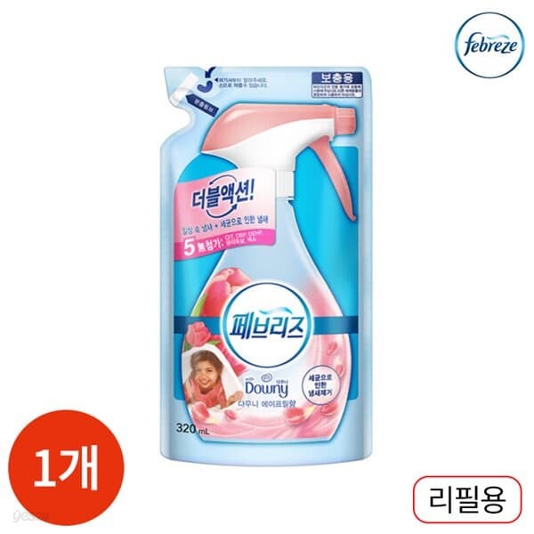 페브리즈 리필형 다우니 에이프릴향 320ml x 1개