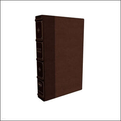 Nkjv, Large Print Verse-By-Verse Reference Bible, MacLaren Series, Leathersoft, Brown, Comfort Print: Holy Bible, New King James Version