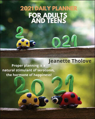 2021 daily planner for adults and teens