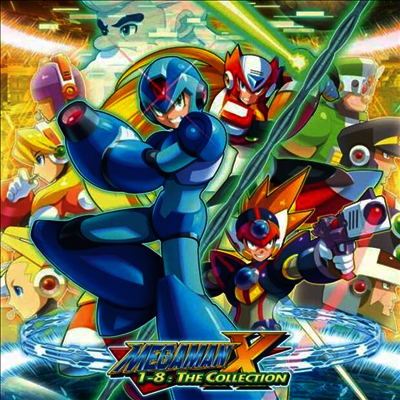 Capcom Sound Team — Mega Man X 1-8: The Collection (록맨 X 시리즈)(O.S.T.) 앨범 커버