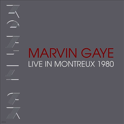 Marvin Gaye — Live At Montreux 1980 (Gatefold) 앨범 커버