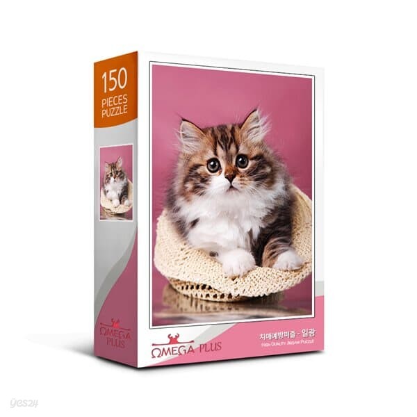 [액자포함]직소퍼즐 150조각 아기 고양이 OM146