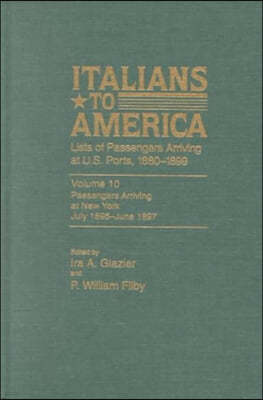 Italians to America, July 1896 - June 1897