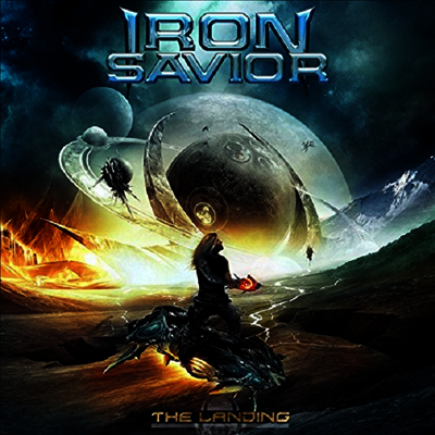 Iron Savior — Landing (Gatefold) 앨범 커버