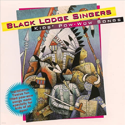 Black Lodge Singers - Kid's Pow-Wow Songs (CD)