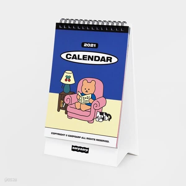 Earpearp 2021 Desk Calendar