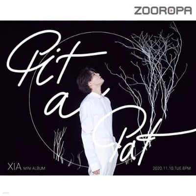 [미개봉/주로파] XIA 준수 미니앨범 2집 Pit A Pat