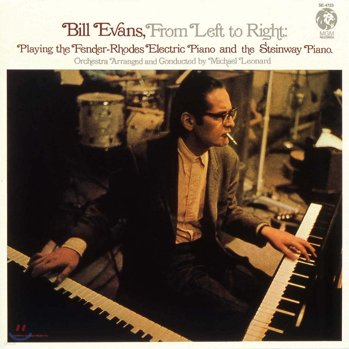 Bill Evans (빌 에반스) - From Left To Right [화이트 컬러 LP] 